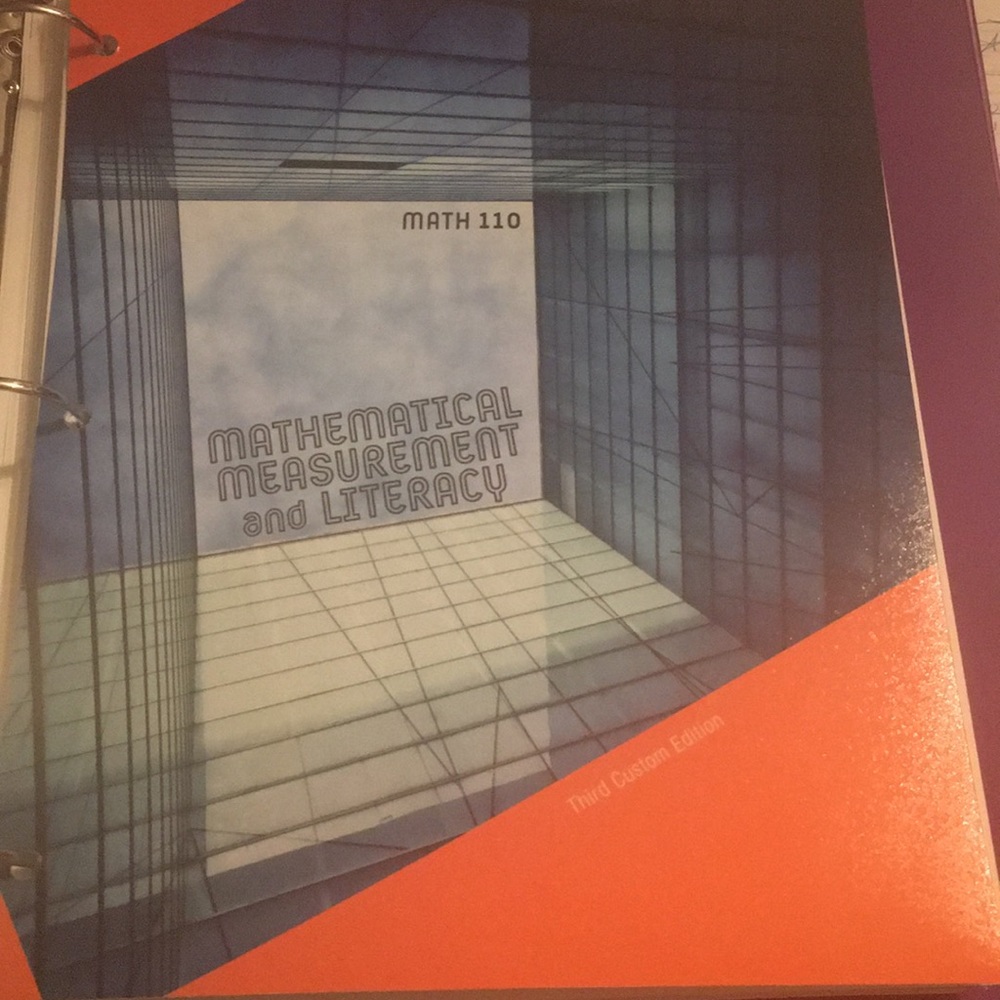 Math 110 Loose Leaf Book